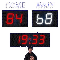 68 Away Sticker