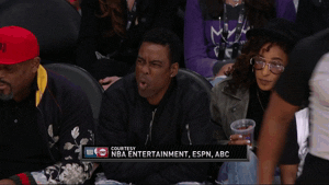 chris rock celebrity GIF by NBA