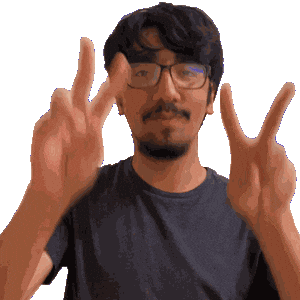 Peace Victory Sticker