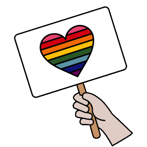lgbt love Sticker by Anomaly