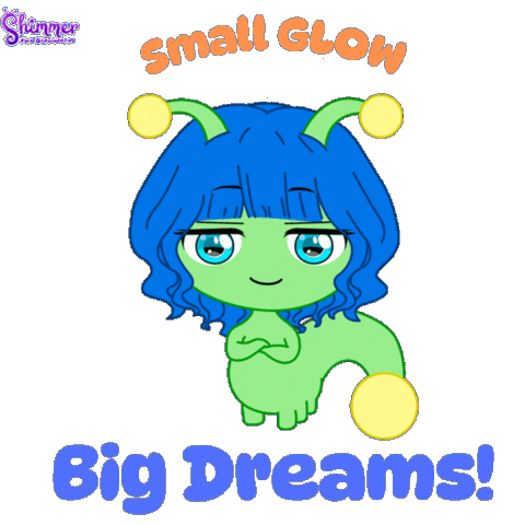 Main Character Win Sticker by ShimmertheGlowworm