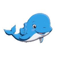 clarence_the_angel_ ok fumetto balena Sticker