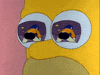 the simpsons dancing GIF