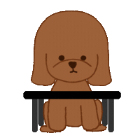 Dog Please Sticker