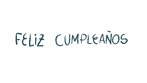alejandrasalvatierra giphyupload birthday cumpleanos compleanno Sticker