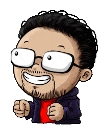 Happy Twitch Streamer Sticker