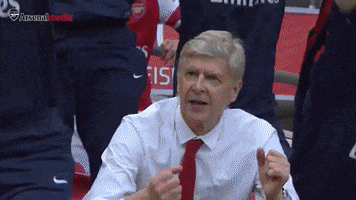 arsene wenger arsenal GIF by nss sports