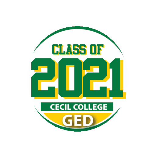 Ged Sticker by Cecil College