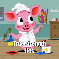 Heart Joy GIF by The Pigasso