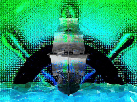 Surfing Netscape GIF by The LSD Hotel