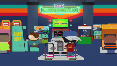 video games dancing GIF by South Park 