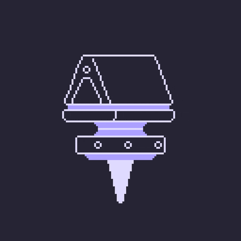 reborilux pixelart neon pixels reborilux GIF