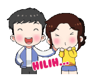 animation couple Sticker