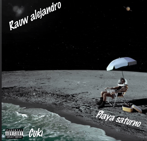 Icy8 giphyattribution rauw alejandro cuki playa saturno GIF