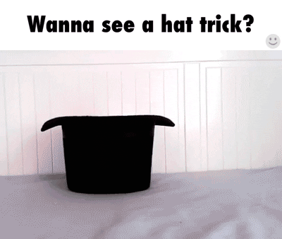 hat trick GIF