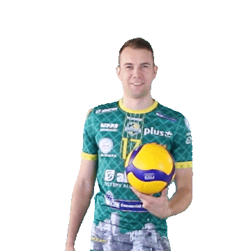 Ball Volleyball Sticker by Aluron CMC Warta Zawiercie