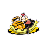 Ice Cream Cat Sticker