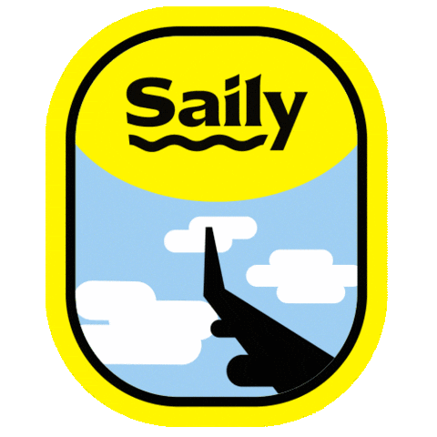 Travel Plane Sticker by Sailyworld