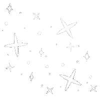 Stars Sparkle Sticker by Roman