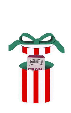 Surprise Holiday Sticker by Smirnoff US