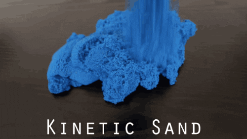 kinetic sand GIF