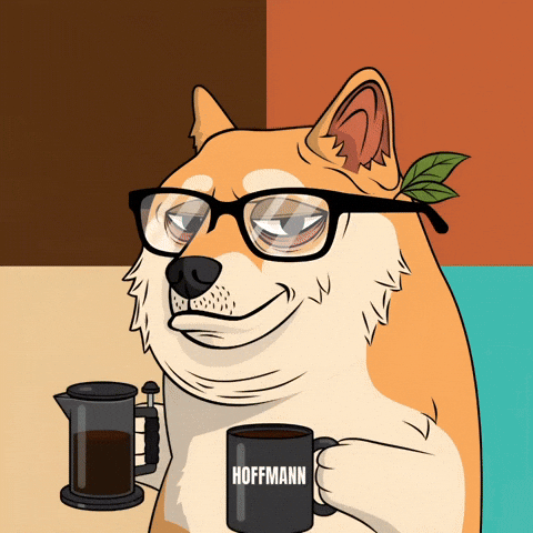 Shiba Inu Illustration GIF by Doge Pound