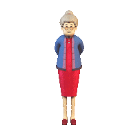 3D Family Sticker