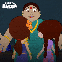 Celebration Mom GIF by Chhota Bheem