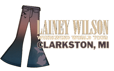 Wild Horses Michigan Sticker by Lainey Wilson