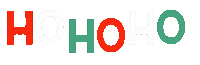 Ho Ho Ho Christmas Sticker