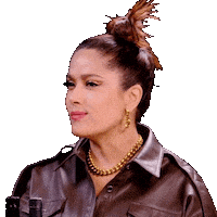 Salma Hayek Eating Sticker by First We Feast