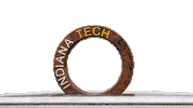 The Wheel Sticker by Indiana Tech