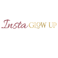 Gold Glowing Sticker by glowupmarketing