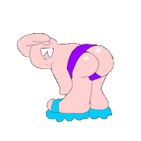 haewonlee animation summer pool party haewon lee Sticker