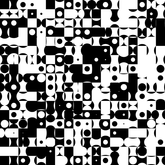 Black And White Art GIF by xponentialdesign