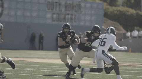 Out Of My Way Football GIF by GoArmyWestPoint