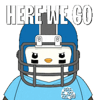 Lets Go Running Sticker by Pudgy Penguins