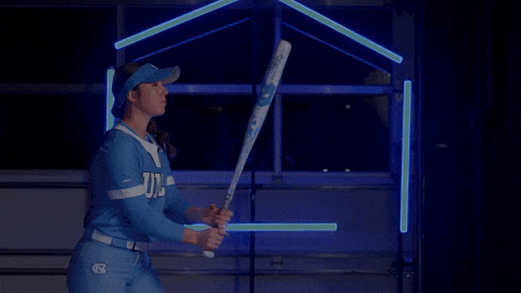 Serious Softball GIF by UNC Tar Heels