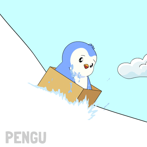 Happy Snow Day GIF by Pudgy Penguins