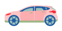 wettergrendesignco travel car trip road Sticker