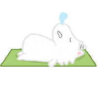 Yoga Cu Sticker by Creative Unicorn