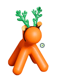 Orange Dog Sticker by Inductive Automation