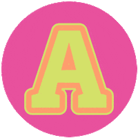 Neon Abc Sticker by Swig Life
