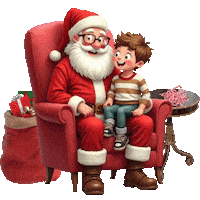 Santa Claus Sticker