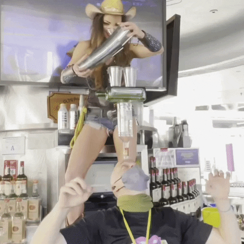 CaesarsRewards drink vegas shots las vegas GIF