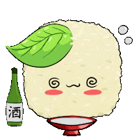 Drunk Japan Sticker