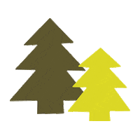 Trees Woods Sticker by Zappos