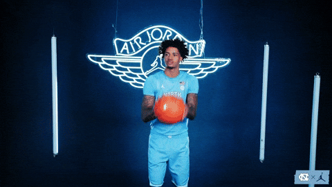 University Of North Carolina Basketball GIF by UNC Tar Heels