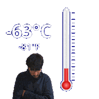 Negative Eighty One Degrees Sticker