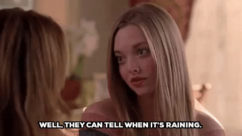 well they can tell when its raining karen smith GIF